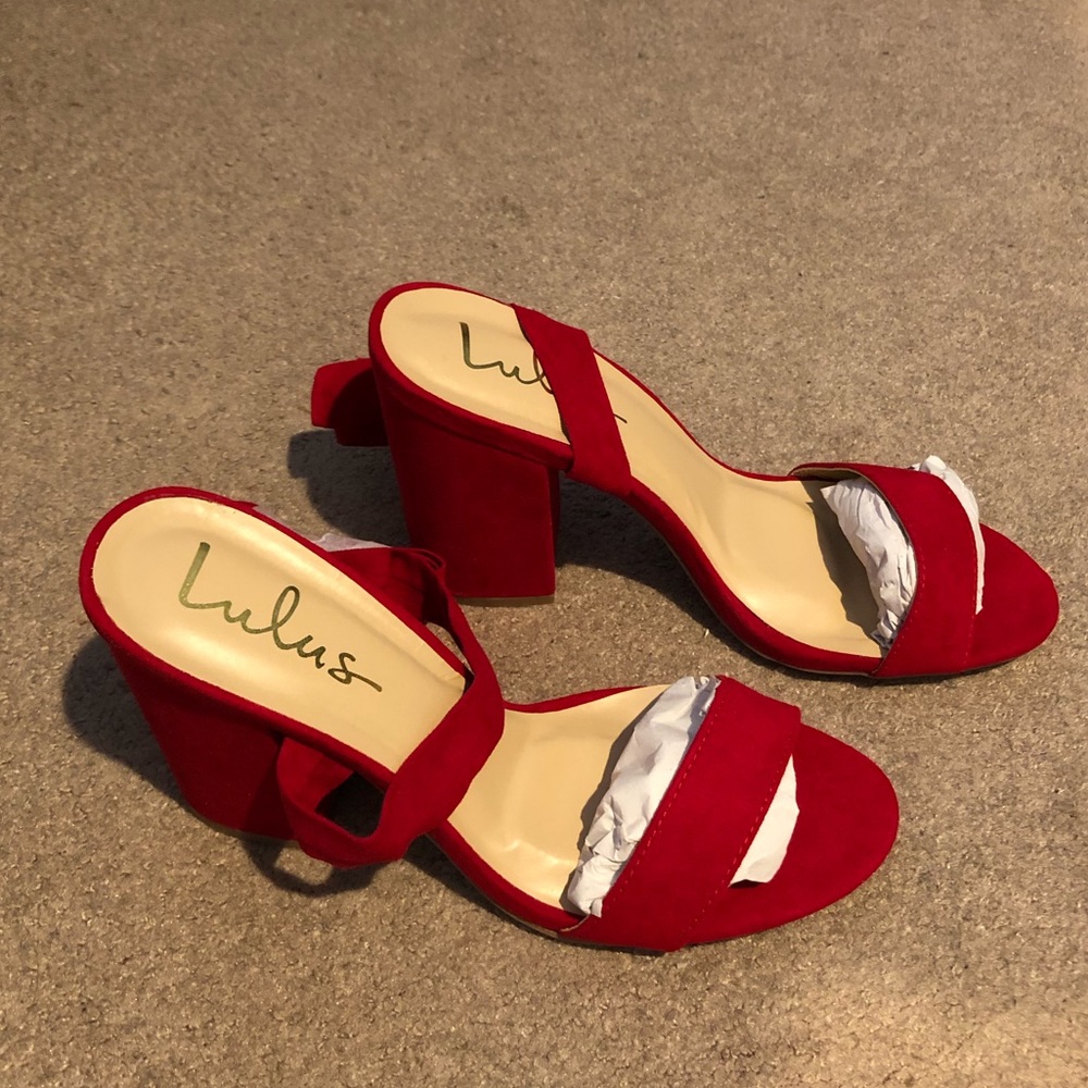 Suede Heels